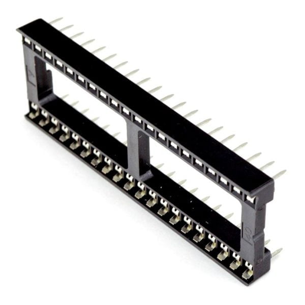 40 Pin IC Base | 40Pin ic Socket DIP Package with 89s52 Chip 8051 ...